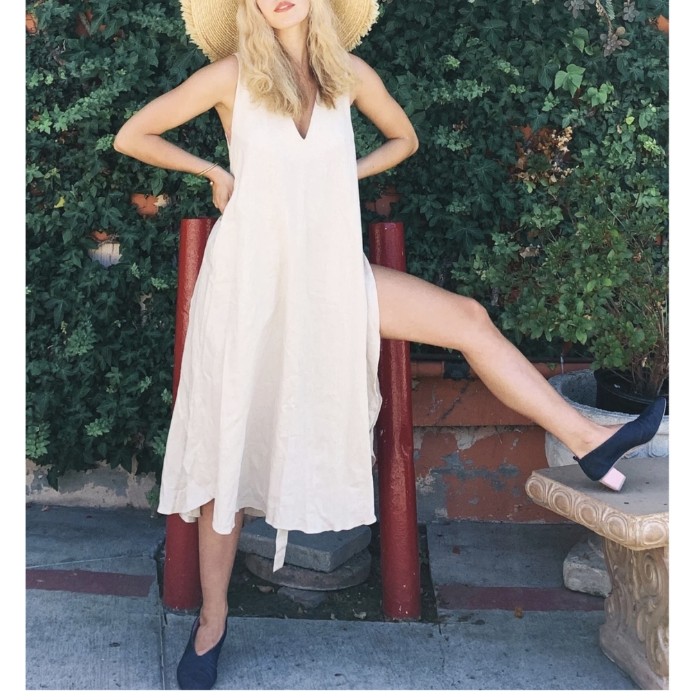 Multiway linen wrap dress (OS) 3RD SEASON